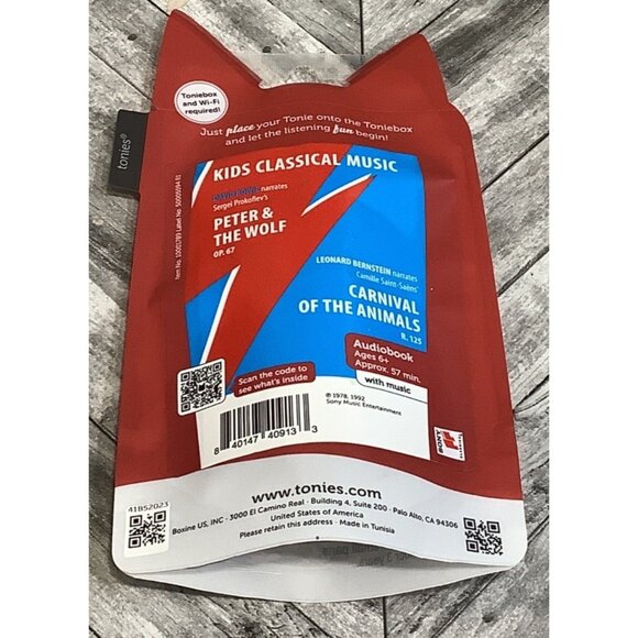 Tonies Peter & The Wolf Audio Character Figure Toniebox - Picture 2 of 4